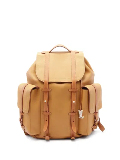 Pre-owned Louis Vuitton X Virgil Abloh 2018 Christopher Gm Backpack In Neutrals