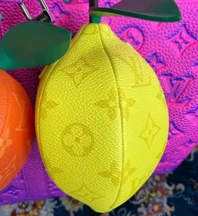 Pre-owned Louis Vuitton X Virgil Abloh Louis Vuitton M81197 Lemon