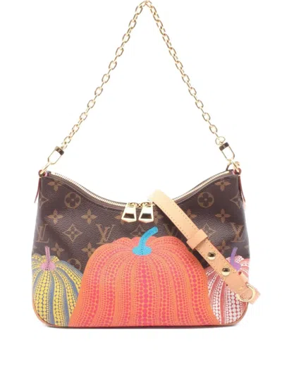 Pre-owned Louis Vuitton X Yayoi Kusama 2021 Boulogne Nm Two-way Handbag