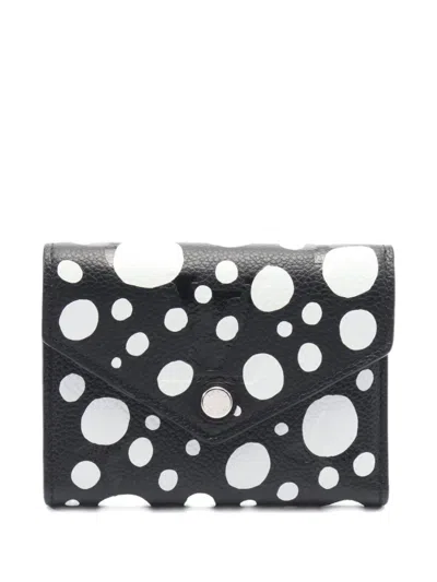 Pre-owned Louis Vuitton X Yayoi Kusama 2021 Victorine Wallet