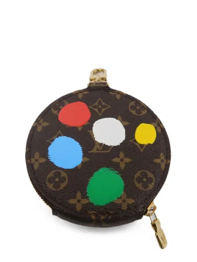 Pre-owned Louis Vuitton X Yayoi Kusama 2023 Multi Pochette Monogram Cross Body Bag In Brown