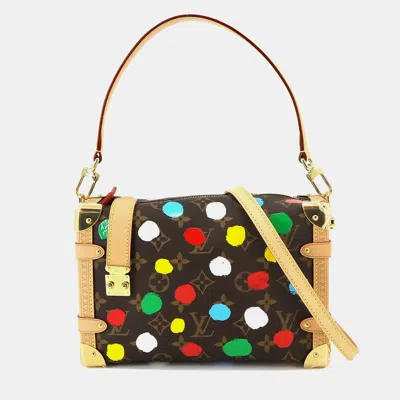 Pre-owned Louis Vuitton X Yayoi Kusama Monogram 3d Dots Side Trunk In Multicolor