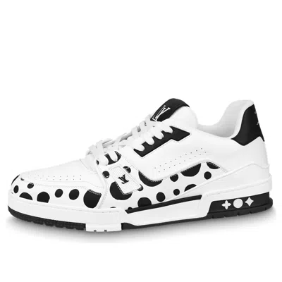 Pre-owned Louis Vuitton X Yayoi Kusama Sneaker 'white Black' In Multi