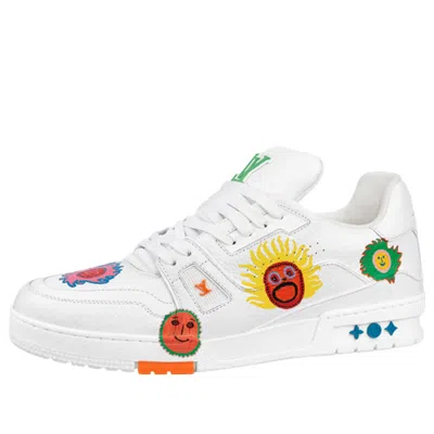 Pre-owned Louis Vuitton X Yayoi Kusama Sneaker 'white With Icons'