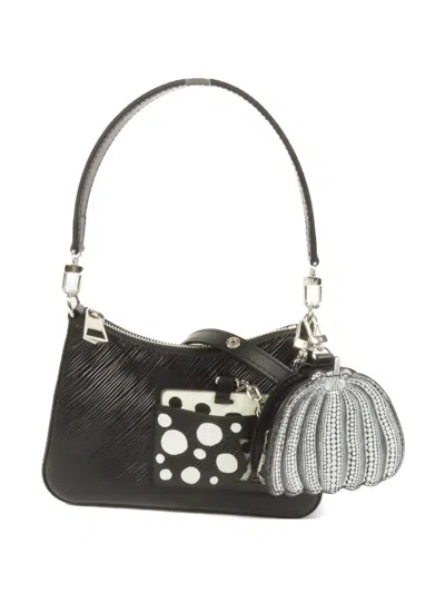 Pre-owned Louis Vuitton X Yk Marellini Epi Shoulder Bag In Black