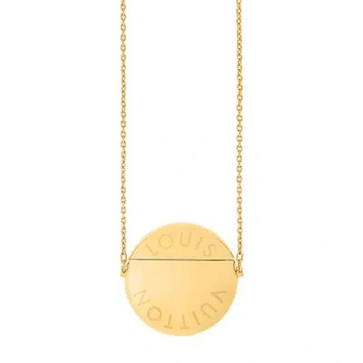 Louis Vuitton Xl Stud Earphone Case In Gold