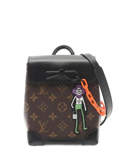 Pre-owned Louis Vuitton Xs Steamer Mono Gram Shoulder Bag In Brown