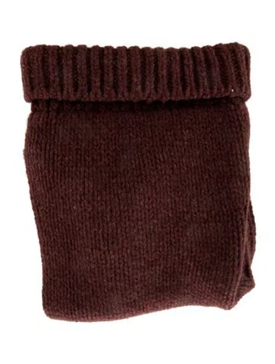 Pre-owned Louis Vuitton Yah Chapman Eyeball Beanie In Burgundy