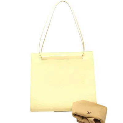 Pre-owned Louis Vuitton Yellow Epi Leather Shoulder Bag ()