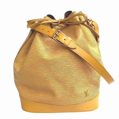 Pre-owned Louis Vuitton Yellow Epi Leather Shoulder Bag Tote Bag ()