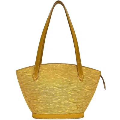 Pre-owned Louis Vuitton Yellow Epi Leather Tote Bag ()
