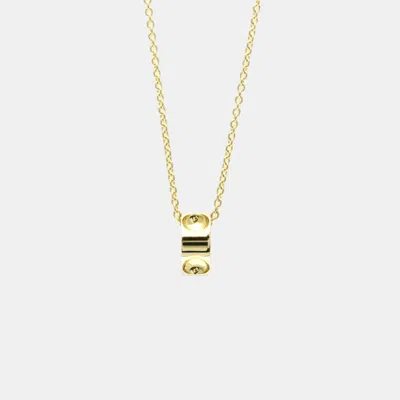 Pre-owned Louis Vuitton Yellow Gold 18k Empreinte Pendamt Necklace