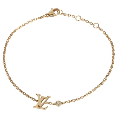 Pre-owned Louis Vuitton Yellow Gold Diamond Idylle Blossom Bracelet