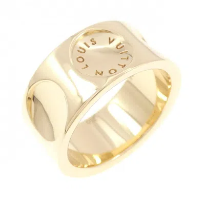 Pre-owned Louis Vuitton Yellow Gold Yellow Gold (18k) Band Ring ()