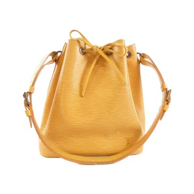 Pre-owned Louis Vuitton Yellow Leather Shoulder Bag ()