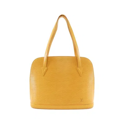 Pre-owned Louis Vuitton Yellow Leather Shoulder Bag ()