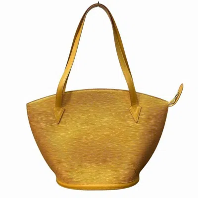 Pre-owned Louis Vuitton Yellow Leather Shoulder Bag ()