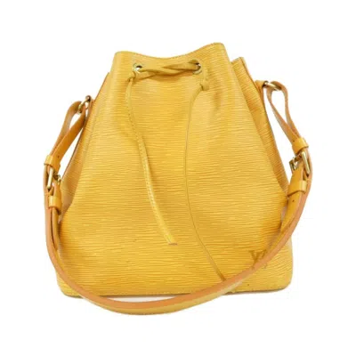 Pre-owned Louis Vuitton Yellow Leather Shoulder Bag ()