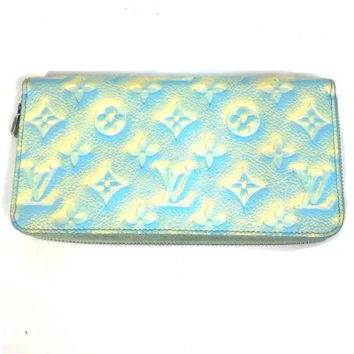 Pre-owned Louis Vuitton Yellow Other Long Wallet (bi-fold) ()