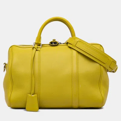 Pre-owned Louis Vuitton Yellow Sofia Coppola Sc Pm