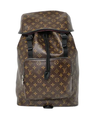 Pre-owned Louis Vuitton Zack Gm Monogram Backpack In Gray