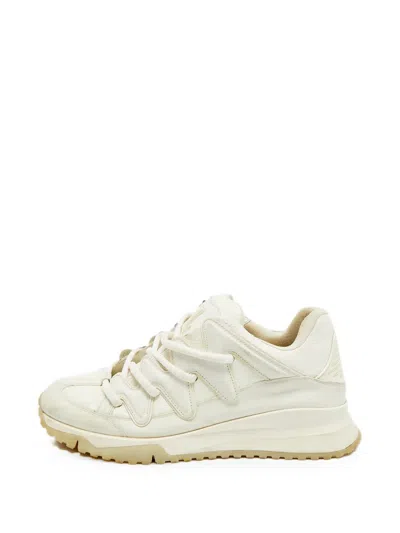 Pre-owned Louis Vuitton Zig Zag Sneakers In White