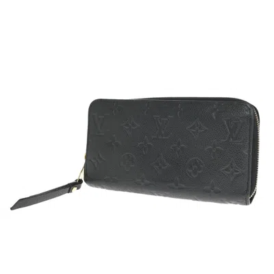 Pre-owned Louis Vuitton Portefeuille Secret Black Leather Wallet  ()
