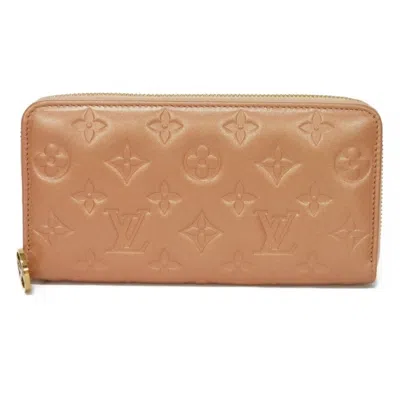 Pre-owned Louis Vuitton Zippy Canvas Wallet () In Pink