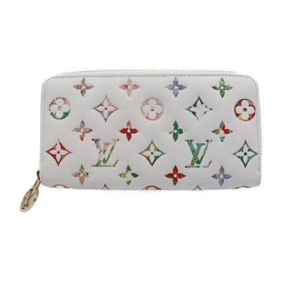 Pre-owned Louis Vuitton Zippy Leather Wallet () In Multi