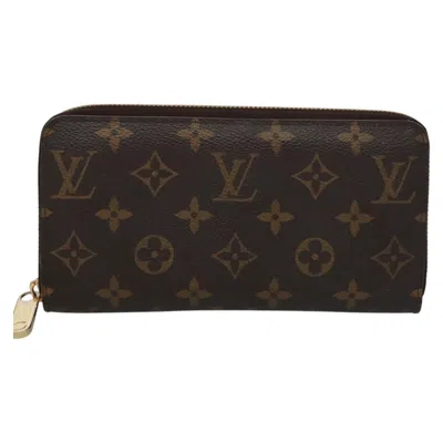 Pre-owned Louis Vuitton Zippy Wallet Brown Canvas Wallet  ()