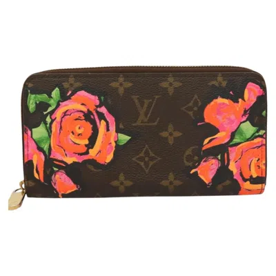 Pre-owned Louis Vuitton Zippy Wallet Brown Canvas Wallet  ()