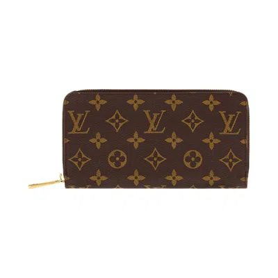 Pre-owned Louis Vuitton Zippy Wallet 'brown Monogram Canvas' | Women's Size Onesize