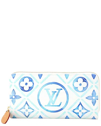 Louis Vuitton Zippy Wallet By The Pool Monogram Tile (authentic Pre-loved)