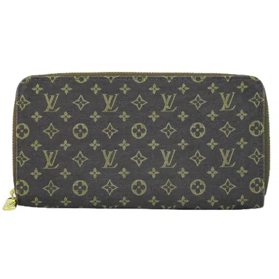 Pre-owned Louis Vuitton Zippy Wallet Canvas Wallet () In Brown
