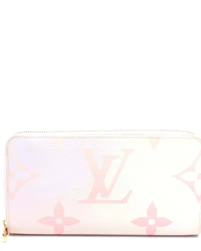 Pre-owned Louis Vuitton Zippy Wallet Monogram Pastel (authentic Pre-loved)