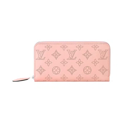 Pre-owned Louis Vuitton Zippy Wallet 'pink Jasmin Calf Leather' | Women's Size Onesize