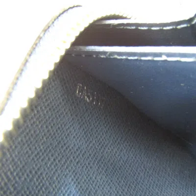 Pre-owned Louis Vuitton Zippy Xl Leather Wallet () In Blue