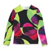 Louisa Ballou Long Sleeve Multi-color T-shirt In Multi