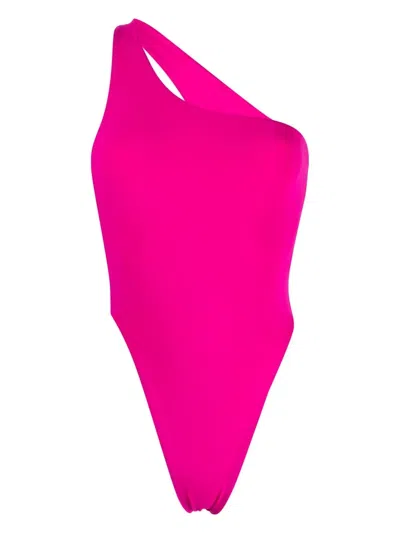 Louisa Ballou Pink Swimsuit In Fuchsia