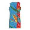 Louisa Ballou Sleeveless Multi-color Dress In Multi