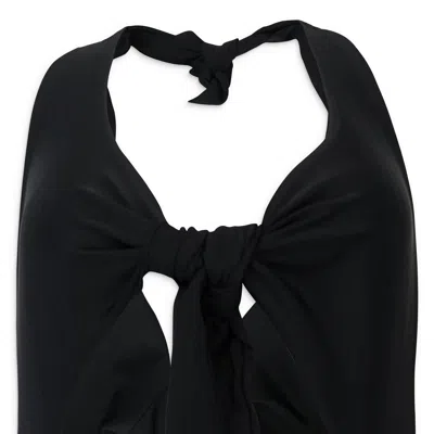 Louisa Ballou Vortex Black One-piece Swimsuit