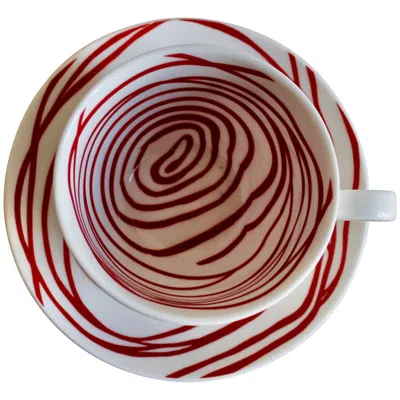 Pre-owned Louise Bourgeois Cup & Saucer For Moma In Brown