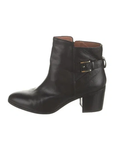 Pre-owned Louise Et Cie Leather Boots In Black