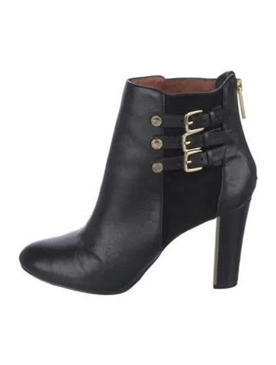 Pre-owned Louise Et Cie Leather Boots In Black