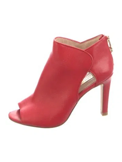 Pre-owned Louise Et Cie Leather Boots In Red