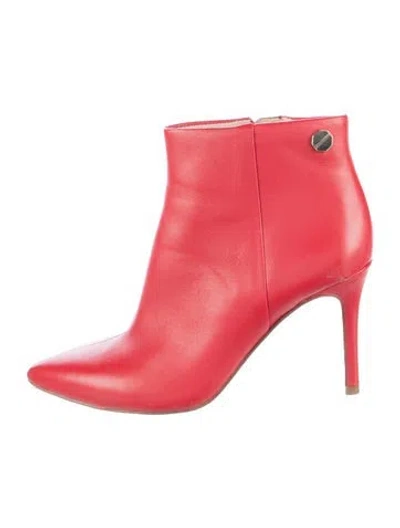 Pre-owned Louise Et Cie Leather Boots In Red