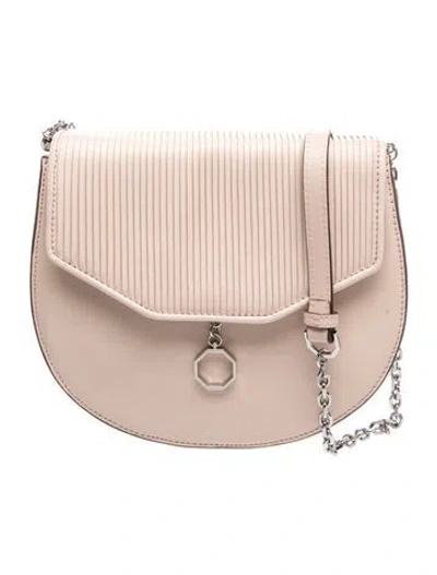 Pre-owned Louise Et Cie Leather Crossbody Bag In Neutral
