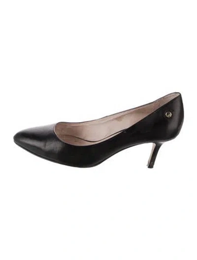 Pre-owned Louise Et Cie Leather Pumps In Black