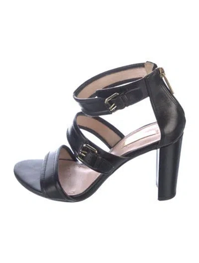 Pre-owned Louise Et Cie Leather Sandals In Blue