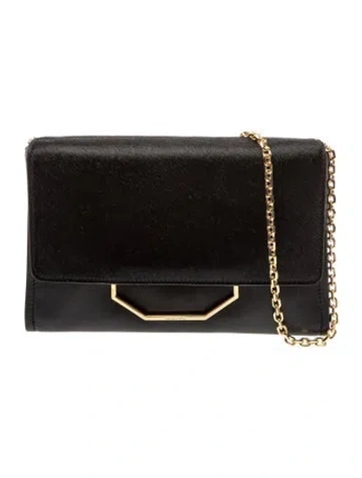 Pre-owned Louise Et Cie Leather Shoulder Bag In Black